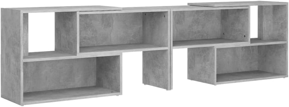 vidaXL TV Schrank Erweiterbar Lowboard TV Möbel Tisch Board Sideboard Fernsehtisch Fernsehschrank Hi