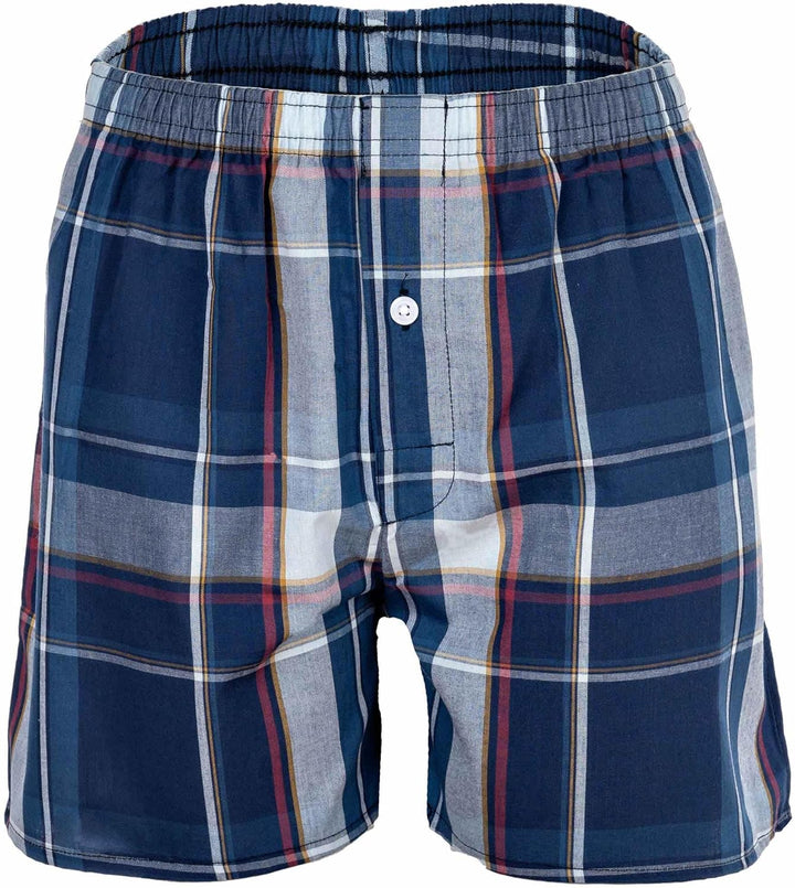YOURBASICS Kinder Web-Boxer, 7er Pack - American Boxer-Shorts, Gemustert, Spar-Pack 188 Mix2, 188 Mi