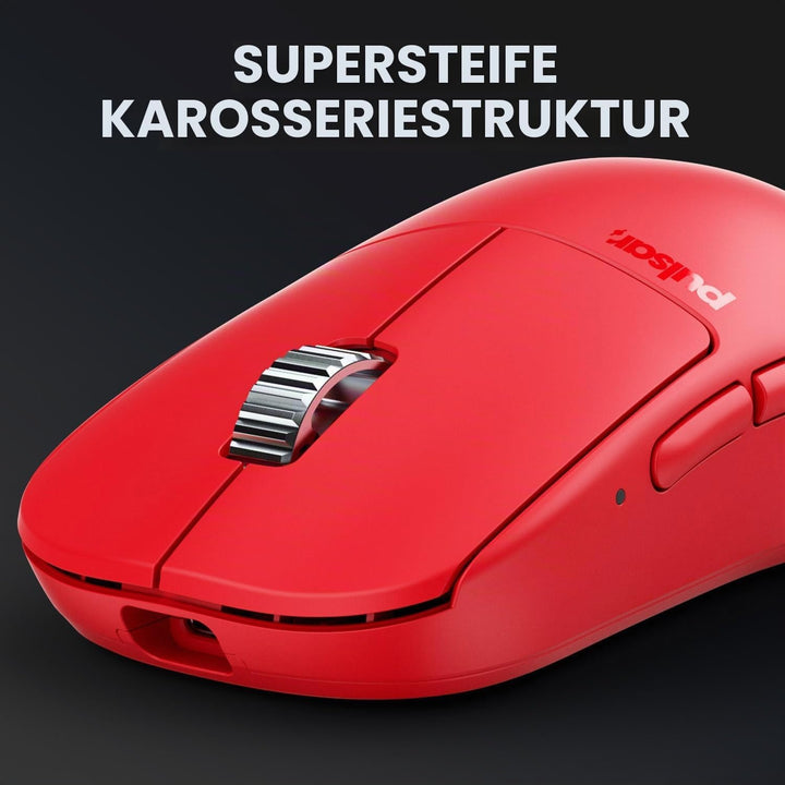 Pulsar Gaming Gears - X2H ES kabellose Gaming-Maus, limitierte Auflage, symmetrisch, optischer Schal