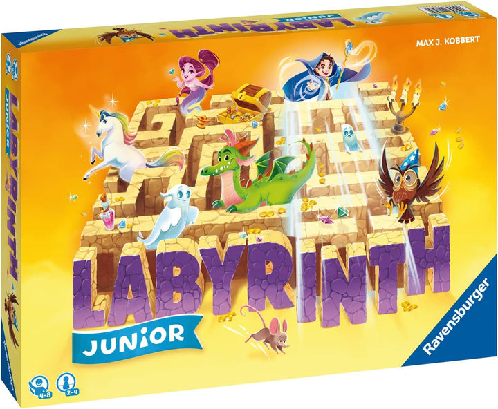Ravensburger Kinderspiel 20847 - Junior Labyrinth - Familienklassiker für die Kleinen, Spiel für Kin