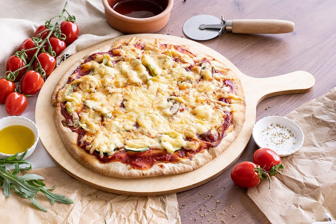 Die Schreiner - Christoph Siegel Pizzabrett - formschön & praktisch - Rund in verschiedenen Grössen