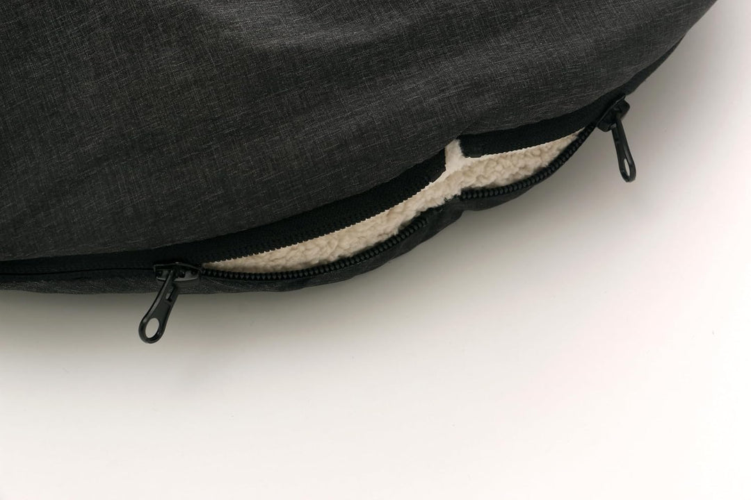 Fusssack Babyschale für Kinderwagen Buggy Universal Winter Baby, Schwarz