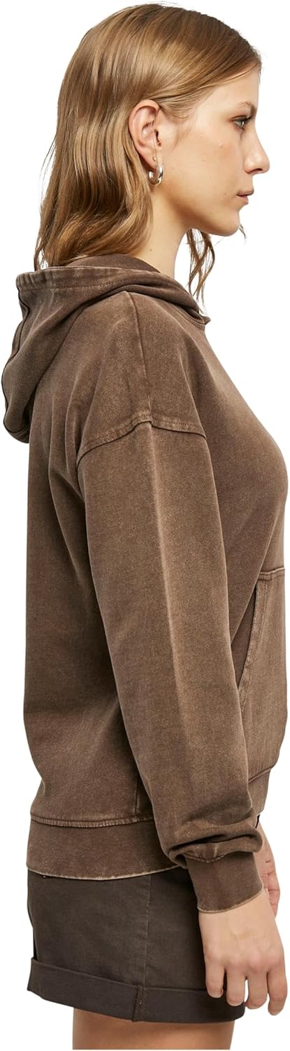 Urban Classics Damen Kapuzenpullover, Brown