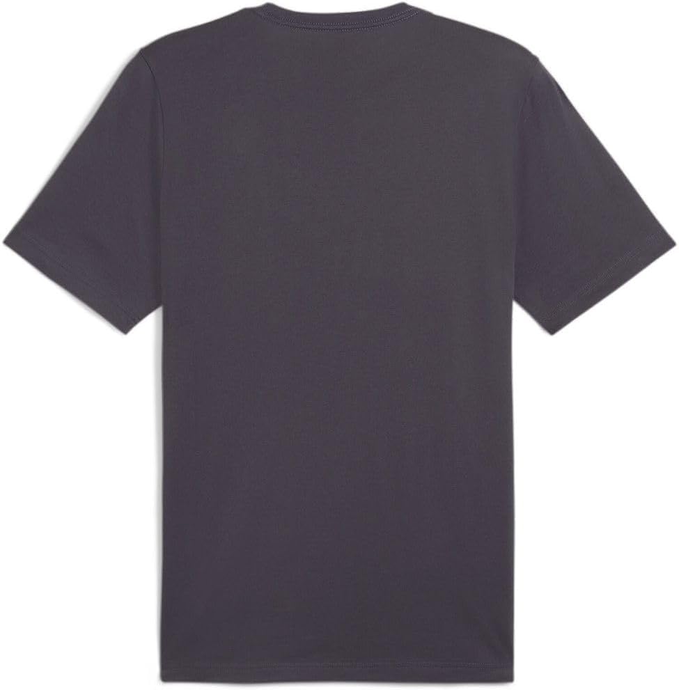 PUMA Herren Ess Logo Tee T-shirt S Galaktisches Grau, S Galaktisches Grau