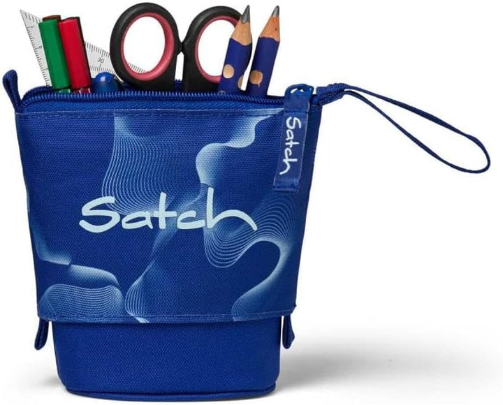 Satch Pack Pencil Slider Light Edition Schulrucksack Set 3tlg. inkl. Sportbeutel (Vibrant Blue), Vib