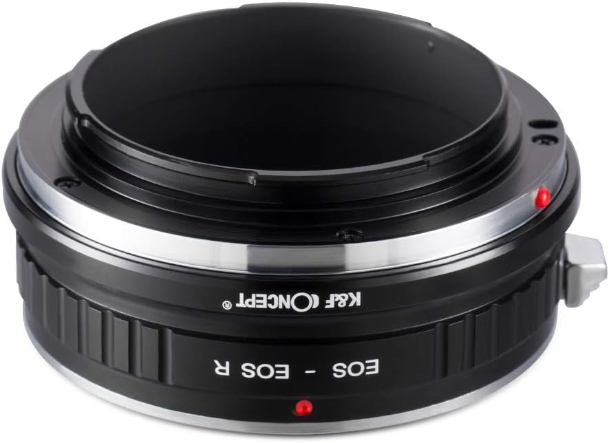 K&F Concept EOS-EOS R Bajonettadapter Objektiv Ring für Canon EOS EF EF-S Objektiv auf Canon EOS R-M
