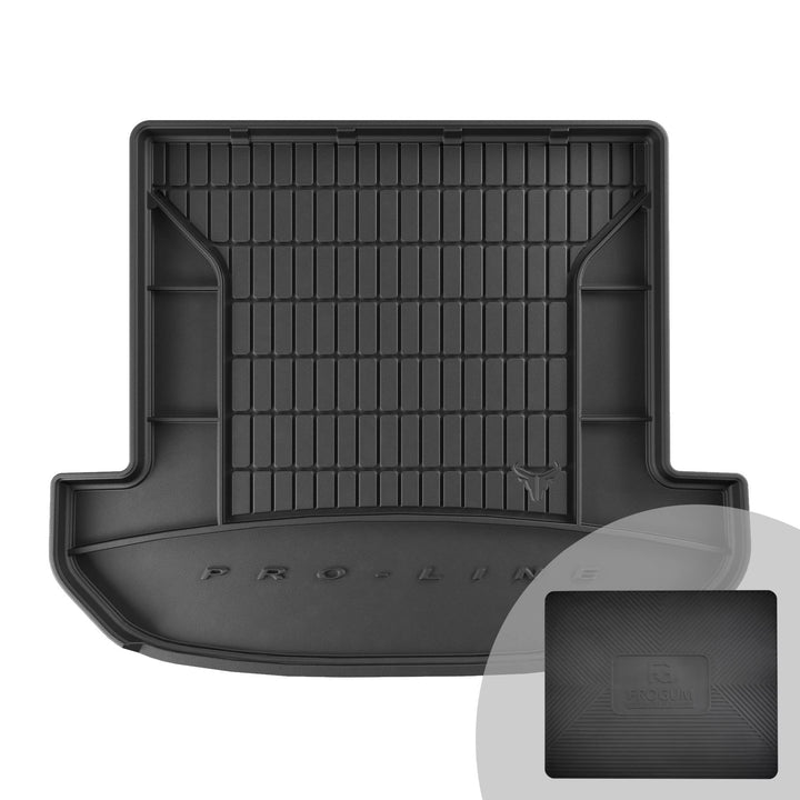 FROGUM ProLine 3D Gummimatte Exklusive Auto Kofferraummatte Kofferraumwanne für Kia Sorento III 2014