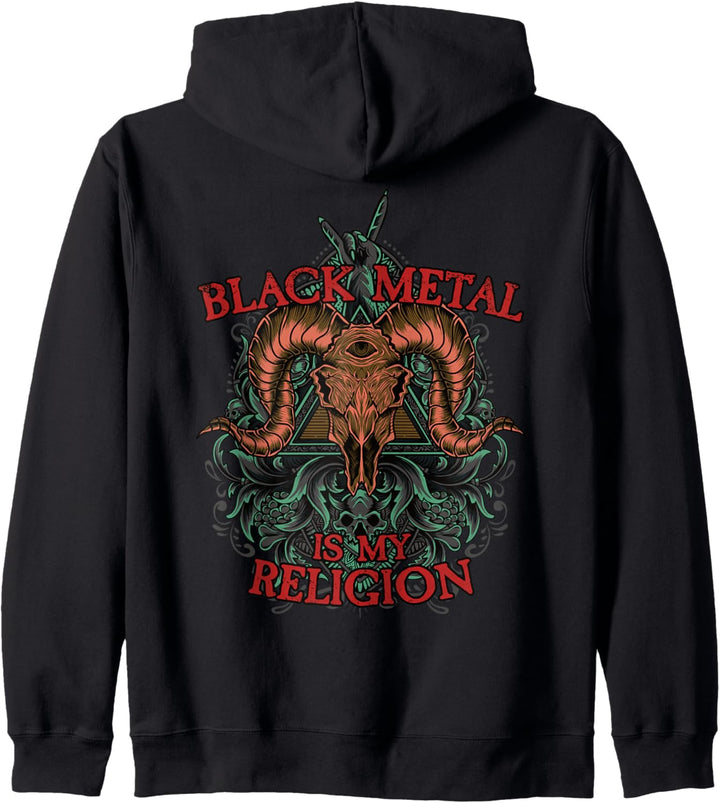 Black Metal Is My Religion I Black Metal Kapuzenjacke