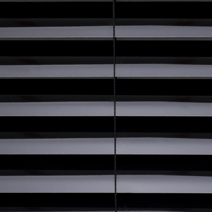 Liedeco | Aluminium-Jalousie | schwarz B90cm x H160cm, Schwarz