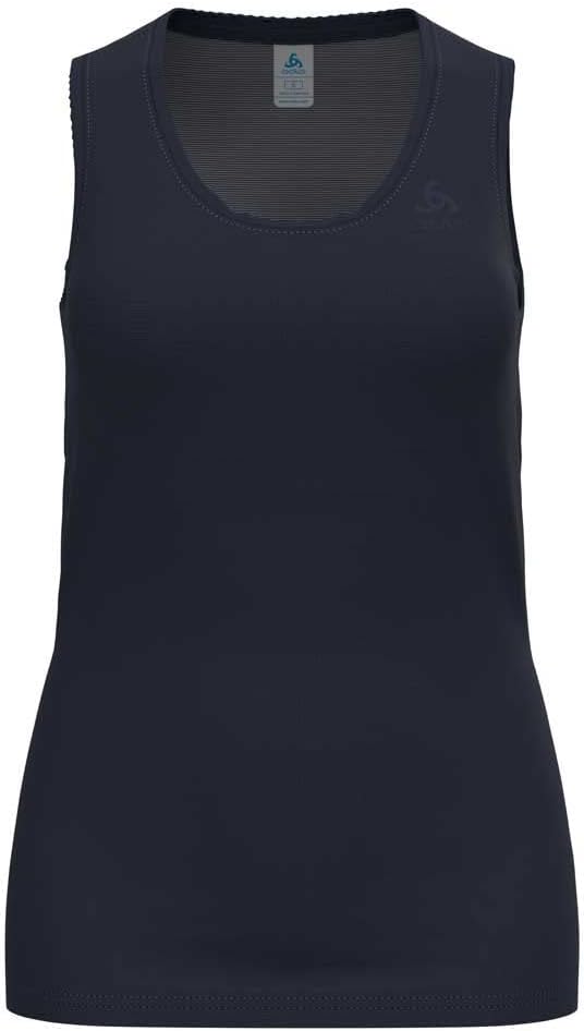 Odlo Damen Active F-Dry Light Eco_141291 Funktionsunterwäsche Tanktop (1er Pack) XS Dark Sapphire, X