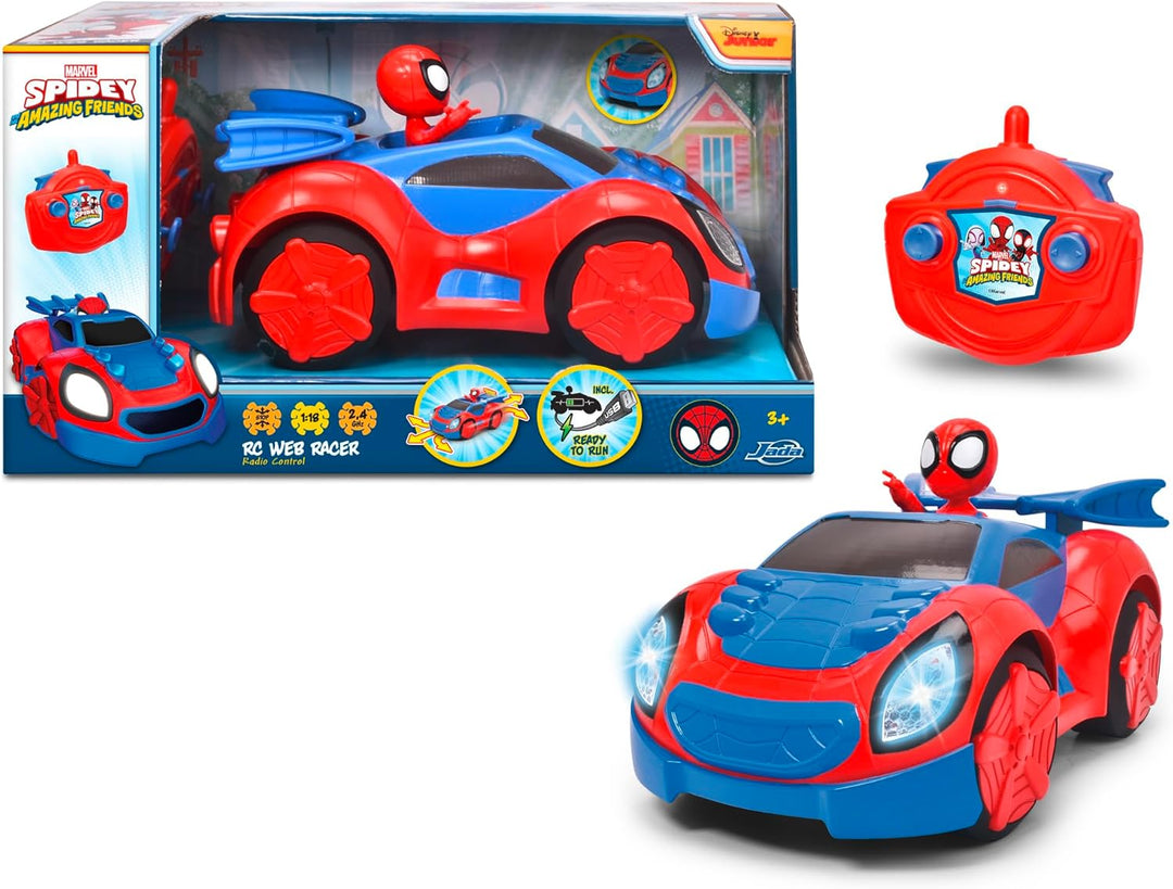 Jada Toys RC Spidey Web Racer, 1:18
