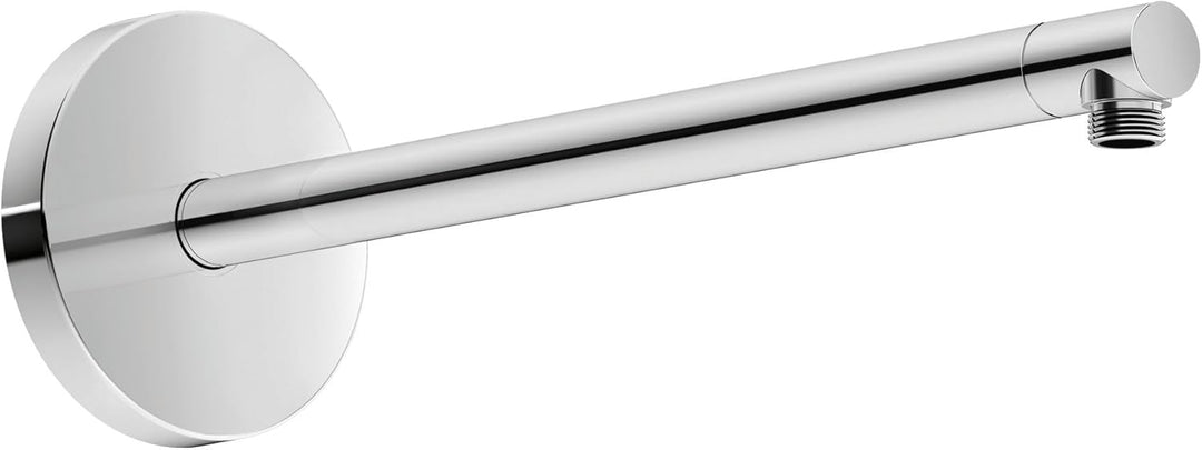 Duravit UV0670026046 Universal Duscharm, Duscharmatur Deckenbefestigung, Brausearm 300 mm, Duschbrau