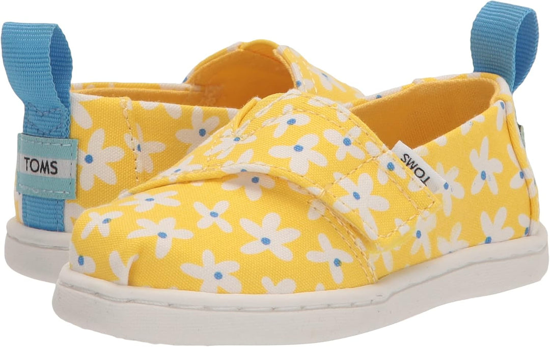 Toms Mädchen Classic AlpargataFlacher Slipper 27 EU Sonnengelbe Sonnengelbe Gänseblümchen, 27 EU Son
