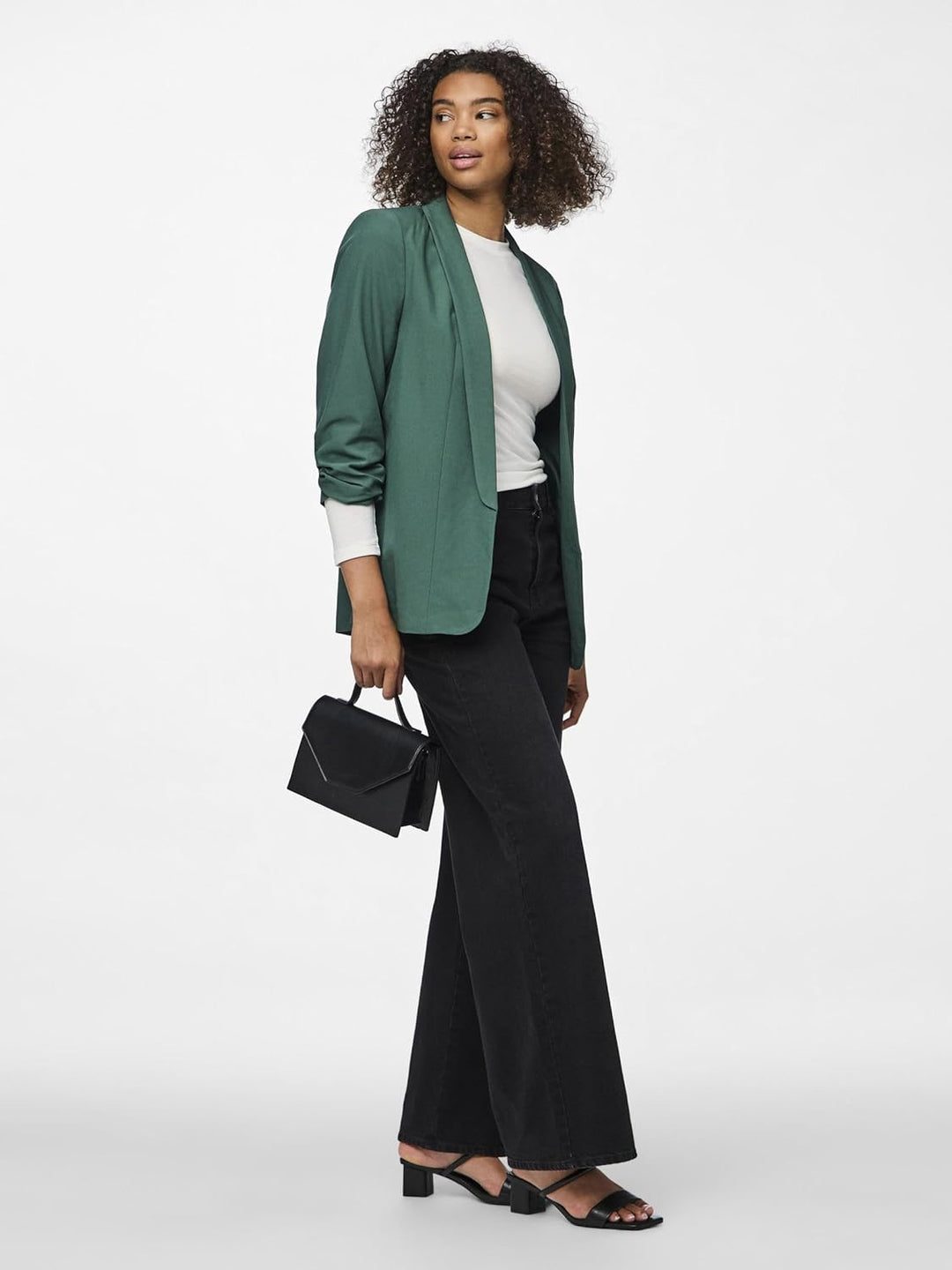 PIECES Female Blazer PCBOSELLA L Trekking Green, L Trekking Green