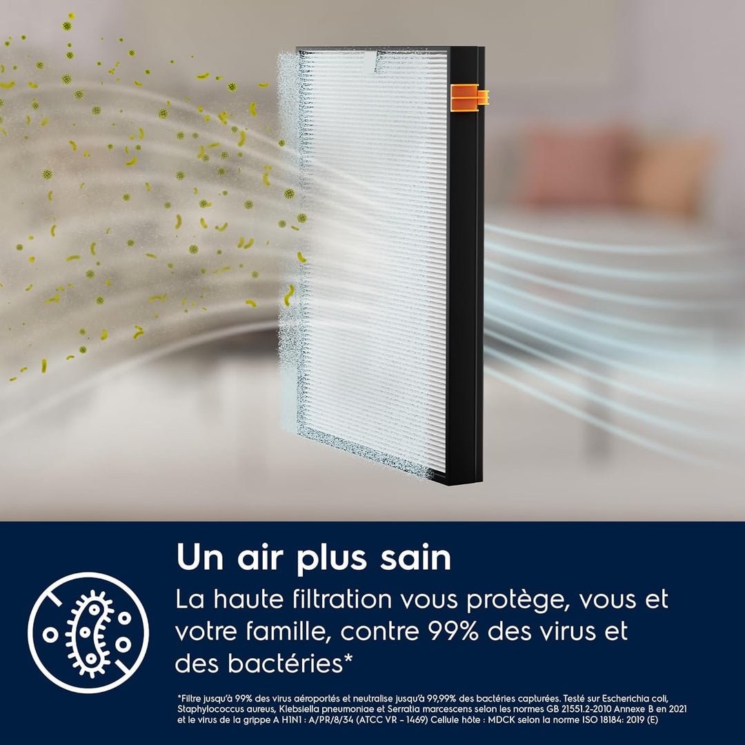 Electrolux EPU72771DG Luftreiniger Pure Multi 700 2 in 1 mit Lüfter, angeschlossen, 5 Phasen Filter,