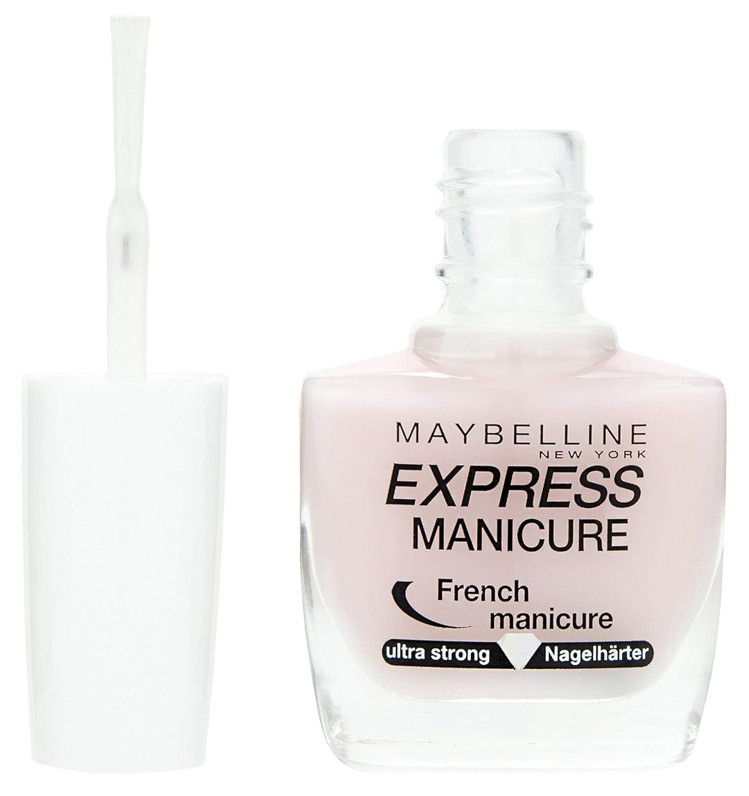 Maybelline New York Make-Up Nailpolish Express Manicure Nagellack French Manicure Rosé/Nagelhärter f