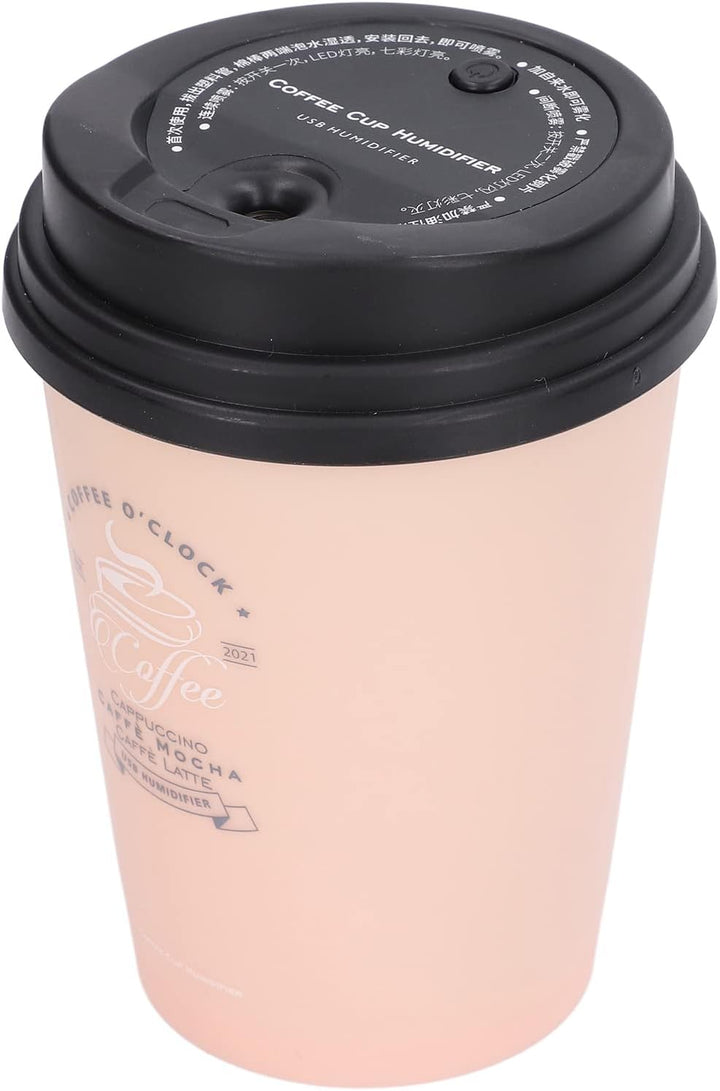 Schreibtisch-Luftbefeuchter, USB-Luftbefeuchter, 300 Ml, Kaffeetasse, Geröusc, Automatische Abschalt