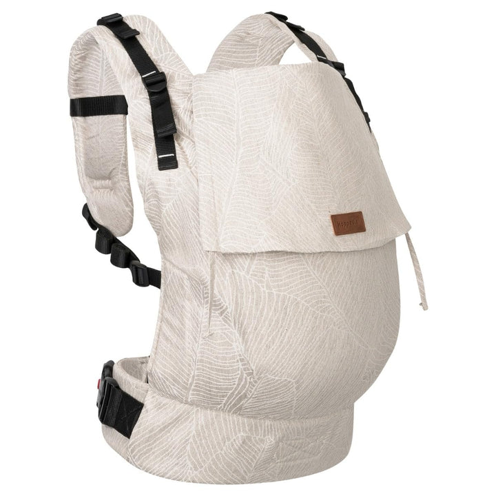 Hoppediz Buckle Toddler, Babytrage für Kleinkinder (9-25 kg), Design Grenada natur, Grenada natur