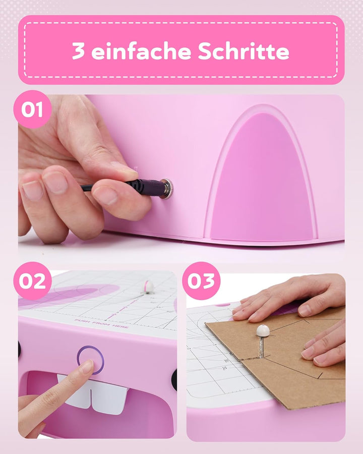 Kartonschneider Kinder Spielzeug ab 3 Jahren | Sicheres DIY Karton Werkzeug & STEM Spielzeug | Karto