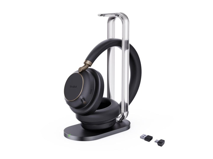 Yealink Headset BH 76 Plus inkl. Ladeständer UC Black USB-C/A