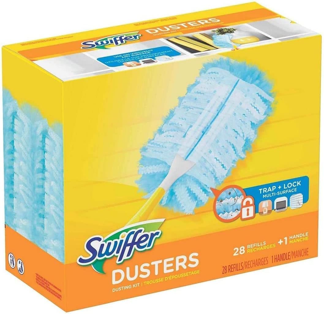 Swiffer Staubwedel-Nachfüllpackung + 1 Griff (28 ct.)