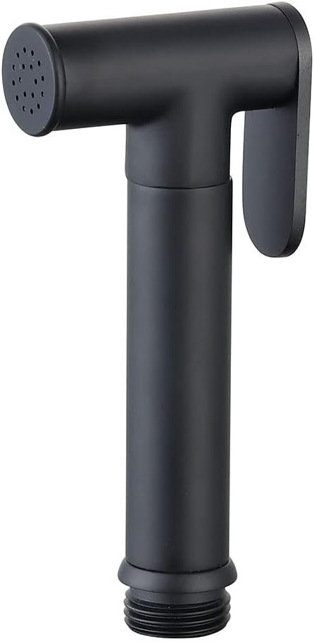 LLAVISAN L474651 Schwarz WC Armatur, Black Intimhygiene zum Austausch des Bidets, Einhebelmischer ka