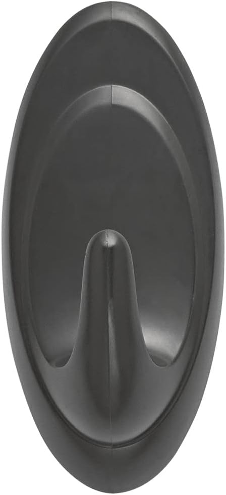 Command Terrassenhaken für den Aussenbereich, Medium, Schiefer, 2 Haken, 4 Stück 8 Hooks Schiefer -