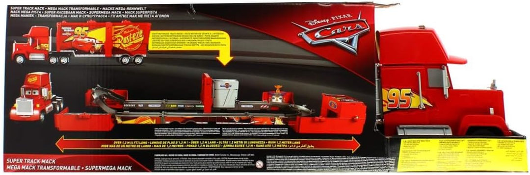 Mattel Disney Cars FPK72 Macks Mega-Rennwelt Spielzeug