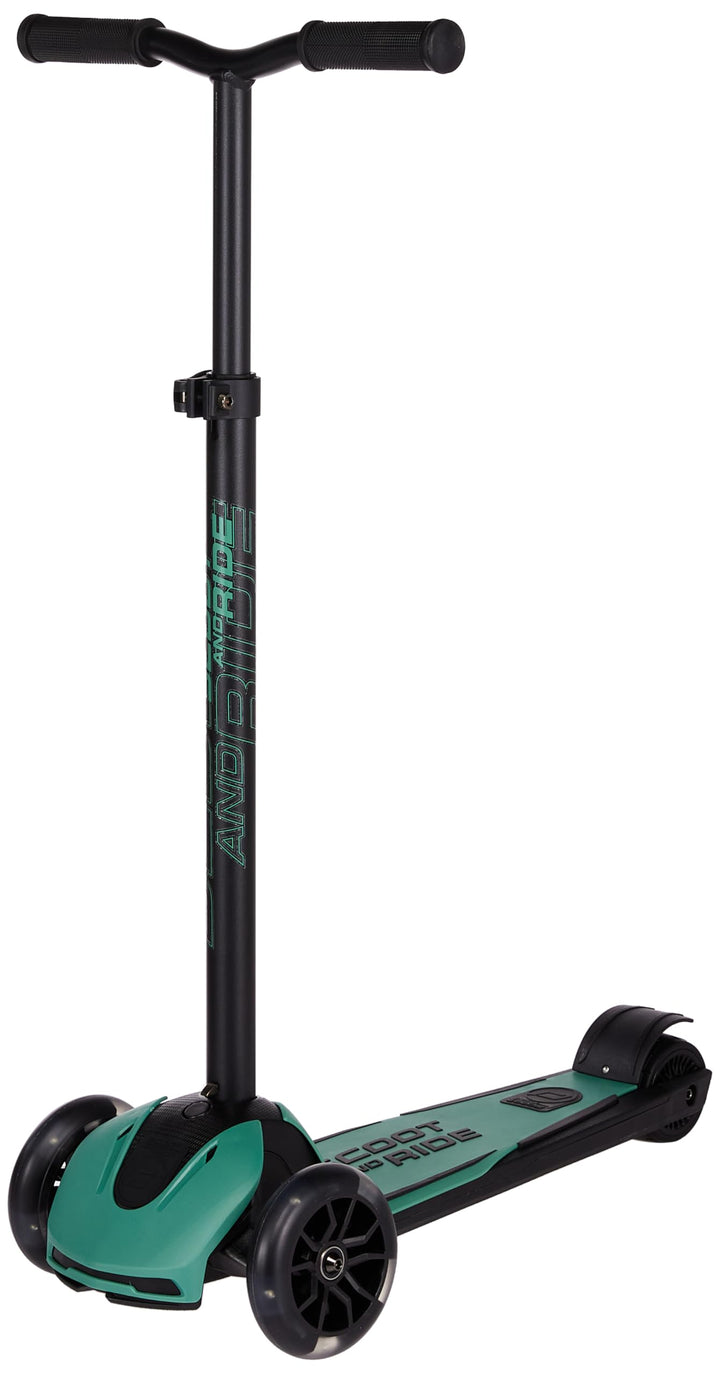 Scoot&Ride Highwaykick 5 LED Scooter, Steel forest, forest