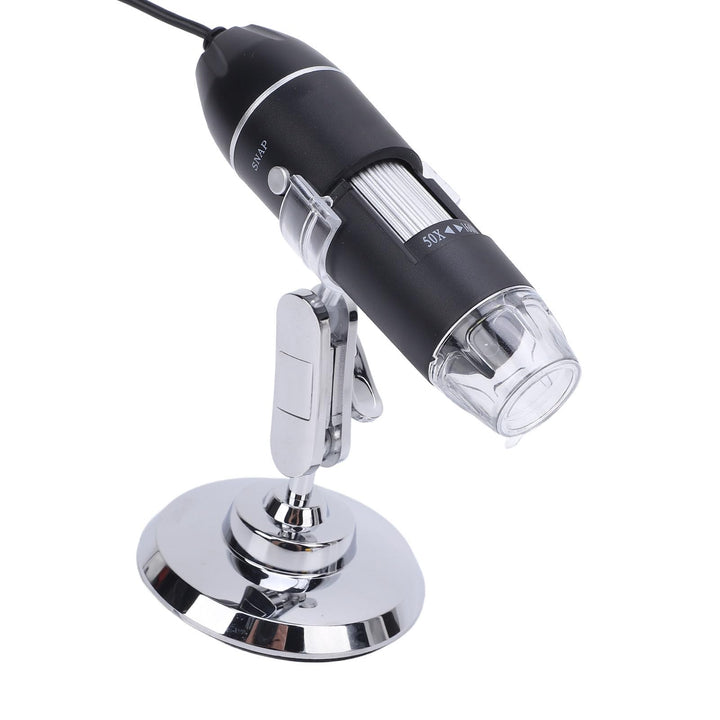 USB-Digitalmikroskop 50X-1600X | 8 LED-Beleuchtung | 360-Grad-Drehständer | Android-Kompatibilität |
