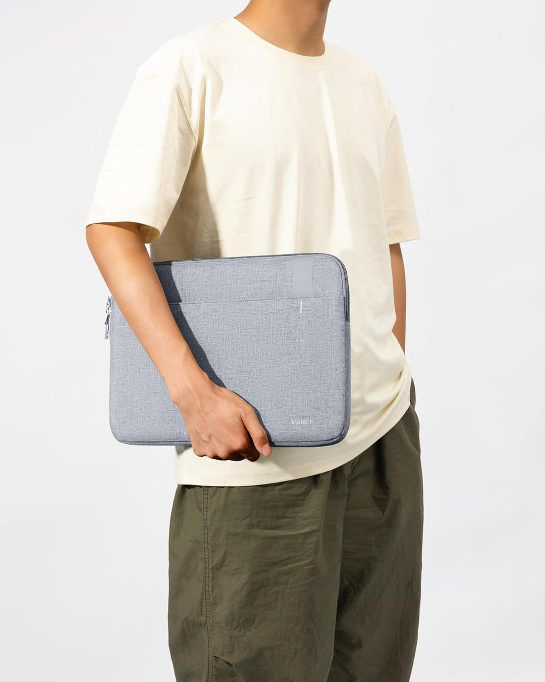 Inateck 360° Schutz Laptoptasche Hülle, Kompatibel mit 13 Zoll MacBook Air M5 2026 M4 2025, M1/M2/M3