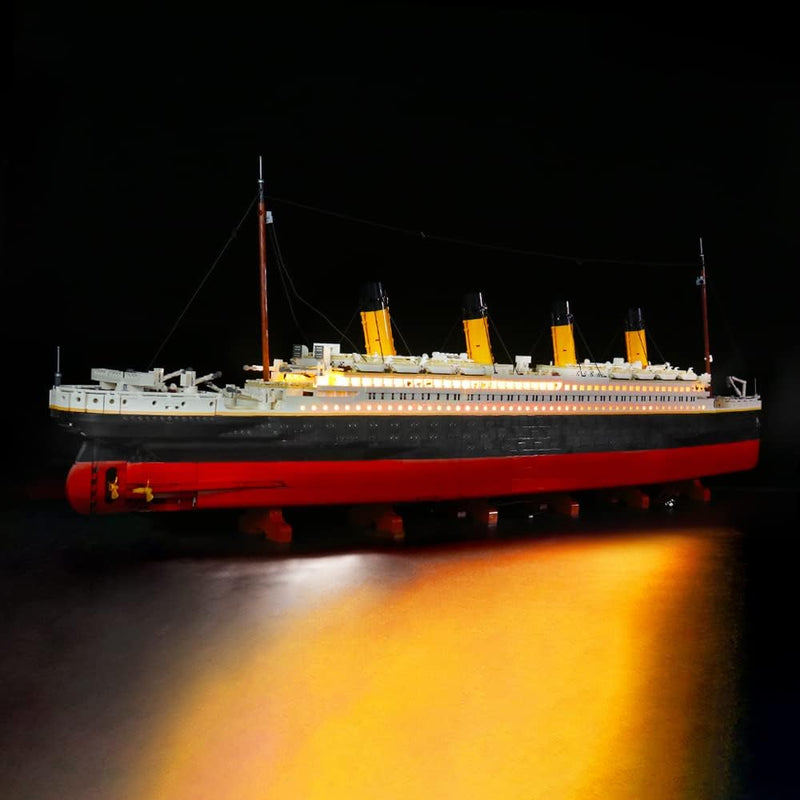 LED-Beleuchtung für Lego 10294 Titanic Creator Expert Building Set Sammler-Bausatz (kein Lego enthal