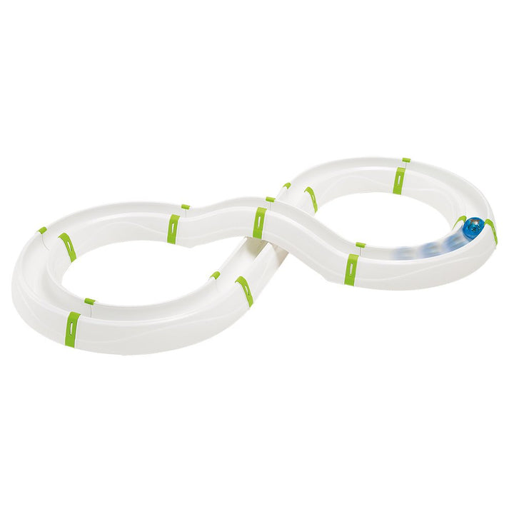 Ferplast Interaktives Spiel für Katzen TYPHON Katzenspielzeug, Modular Circuit, LED Luminous Ball en
