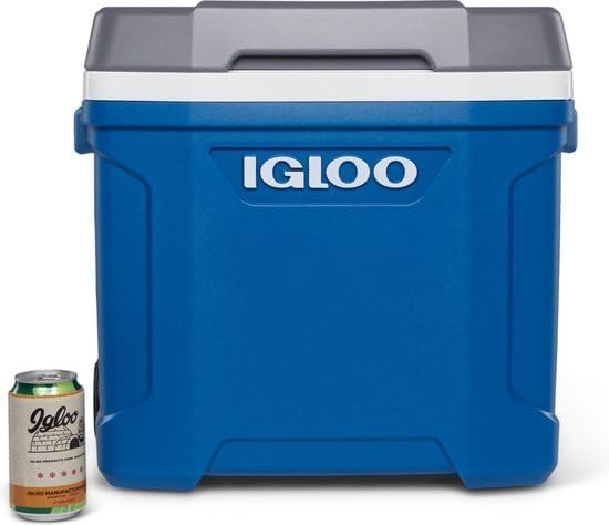 IGLOO Outdoor Latitude 52 Kühlbox 30 Roller - 28L Blau, 30 Roller - 28L Blau