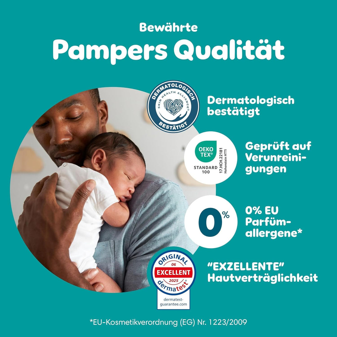 Pampers Windeln Grösse 7 (15kg+) Baby-Dry, Extra Large, MONATSBOX, bis zu 12 Stunden Rundum-Auslaufs