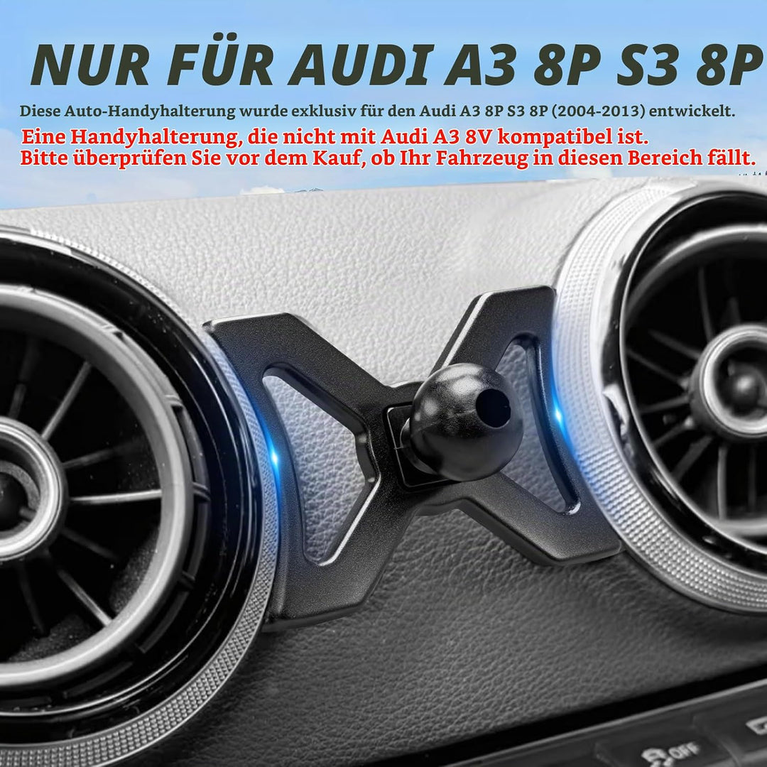 Handyhalterung Auto für Audi A3 8P - Handy Halterung Auto für 2004-2013 A3 8P/S3 8 P, Auto Handyhalt