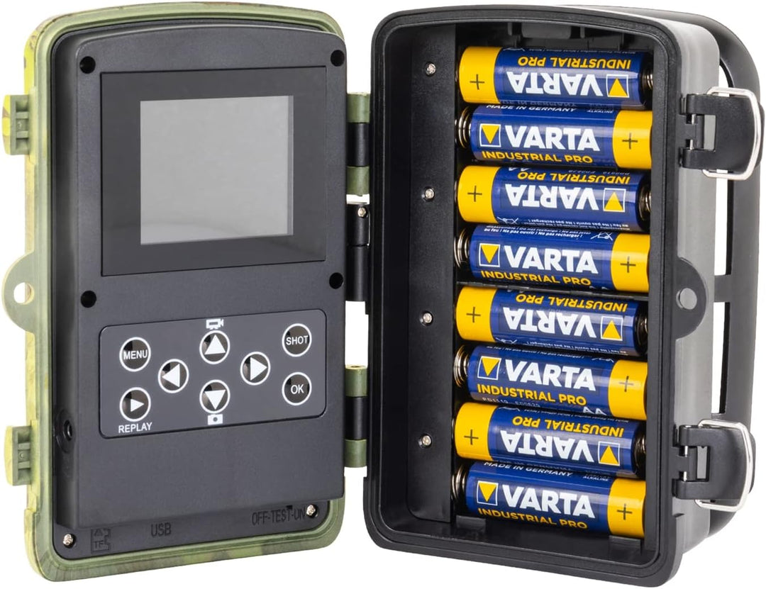 LUNIOX VC24 Wildkamera Fotofalle Digital Full HD bis zu 24MP mit Bewegungsmelder Nachtsicht Schutzar
