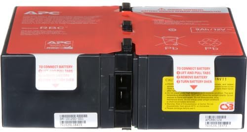 APC APCRBC124 - Ersatzbatterie für Unterbrechungsfreie Notstromversorgung (USV) von APC - passend fü