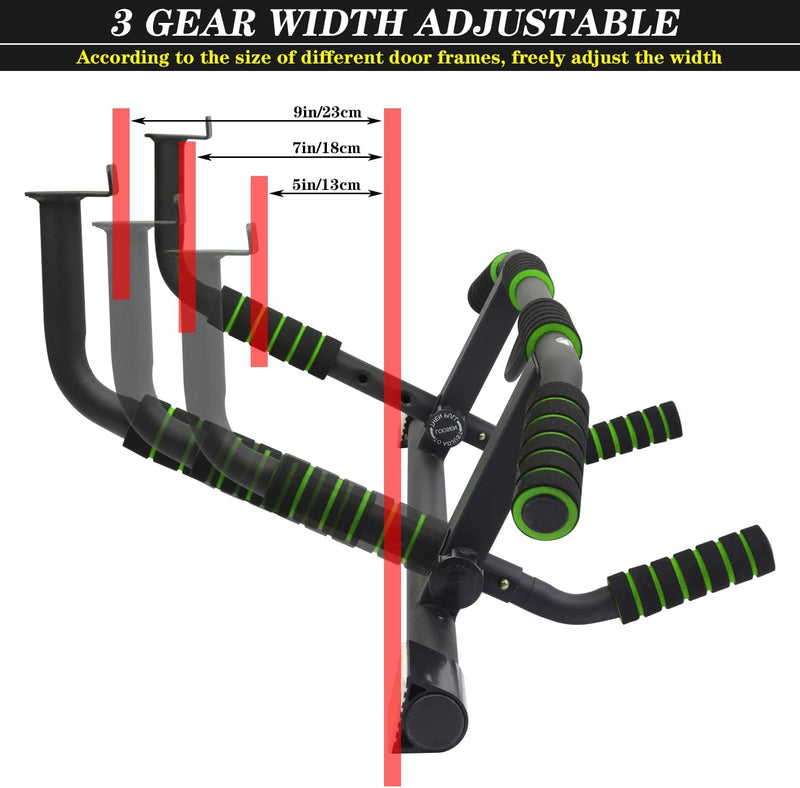 Gielmiy Klimmzugstange Türrahmen für Sport & Fitness zuhause | Tragbare Klimmzugstangenstation Heim-