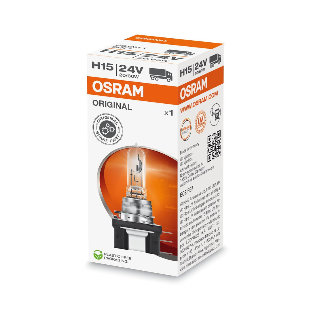 Osram ORIGINAL H15, 64177, 24V, 1er Faltschachtel H15 Faltschachtel, H15 Faltschachtel