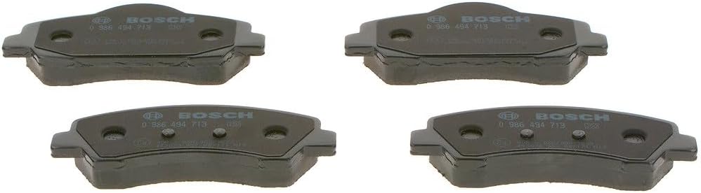 Bosch BP1708 Bremsbeläge - Vorderachse - ECE-R90 Zertifizierung - vier Bremsbeläge pro Set