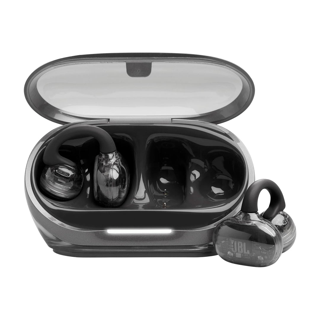 JBL Soundgear Clips True Wireless Open-Ear-Kopfhörer, SonicArc Design, bis zu 32 Stunden Spielzeit,