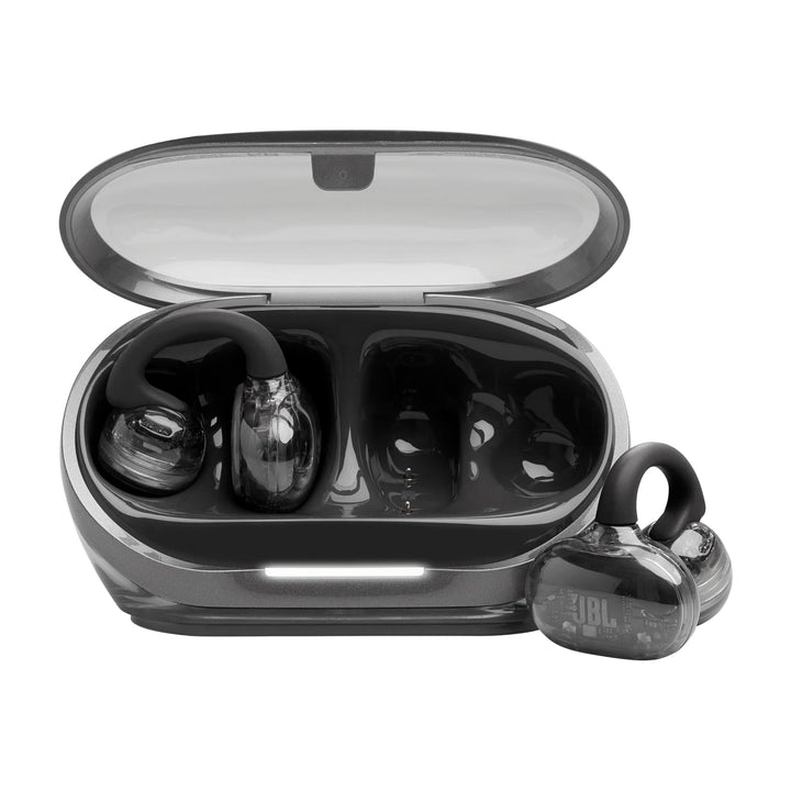 JBL Soundgear Clips True Wireless Open-Ear-Kopfhörer, SonicArc Design, bis zu 32 Stunden Spielzeit,