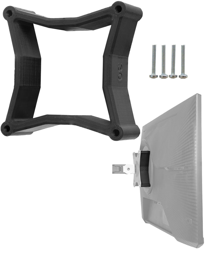 3IDEE Universeller VESA Distanzhalter, Abstandshalter, Spacer kompatibel mit vielen Samsung, HP, MSI