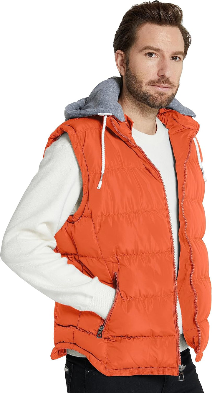 ZSHOW Herren Winter Weste Gesteppte Polsterung Puffer Ärmellos Jacke Warme Outdoor Weste Körperwärme