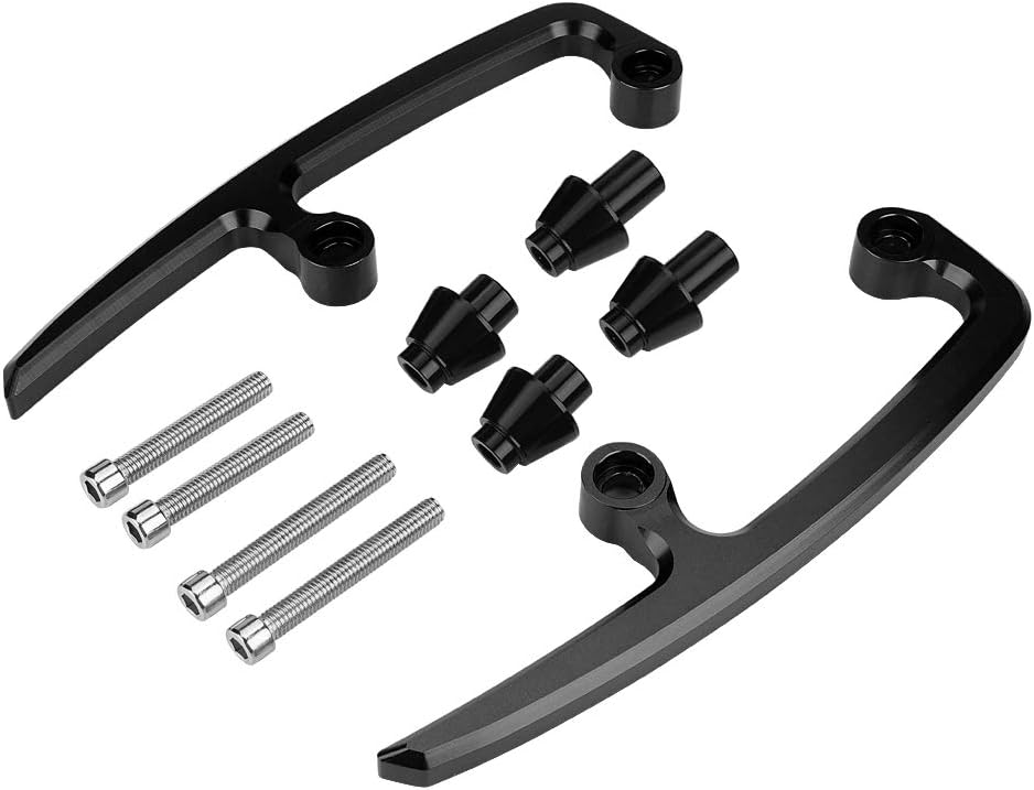 CNC-Aluminium Motorrad Beifahrer Hinten Haltegriff Keenso Motorrad Bar Rail Griff für Kawasaki Z650