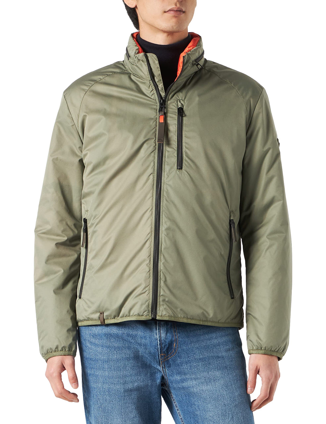 camel active Herren 430500/7455 Jacke 25 Khaki, 25 Khaki