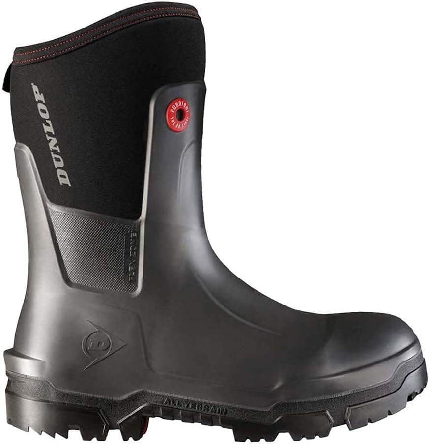 Dunlop Stiefel Snugboot Craftsman Full Safety 37 EU Schwarz, 37 EU Schwarz