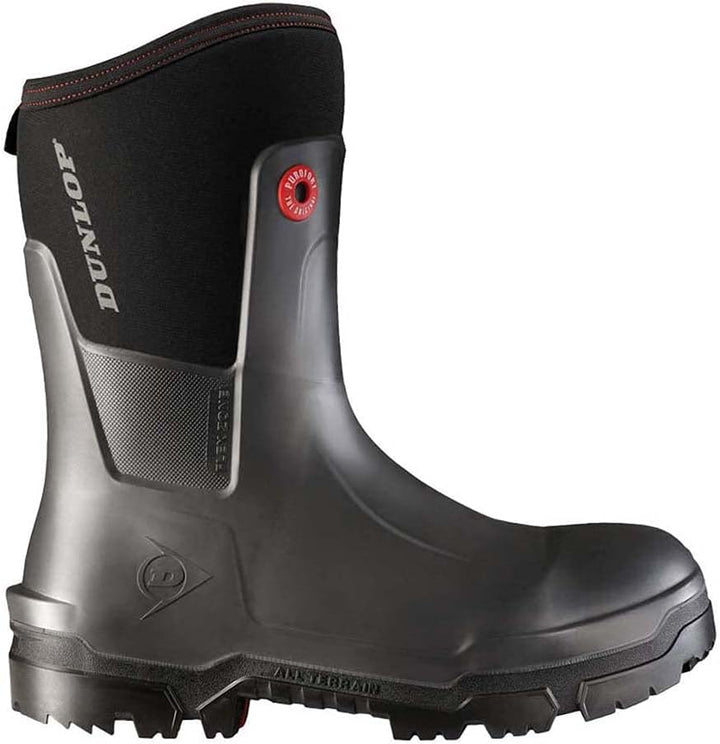 Dunlop Stiefel Snugboot Craftsman Full Safety 37 EU Schwarz, 37 EU Schwarz