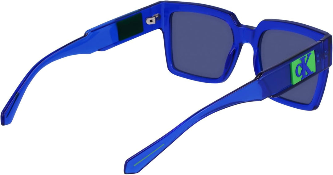 Calvin Klein Jeans Unisex Sonnenbrille Einheitsgrösse Blau, Einheitsgröße Blau